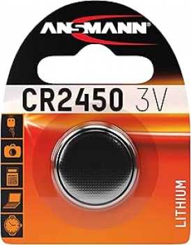 4013674020119 Pile CR2450 3V Lithium (Montres-BIOS-Cle) Ansmann