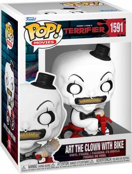 889698807067 TERRIFIER - POP Movies N° 1591 - Art the Clown avec Vélo