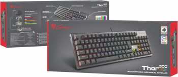 5901969432503 Clavier Mecanique Thor 300 Genesis Red Switch Fr