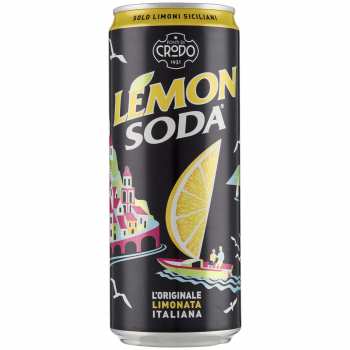 8057192007241 Lemon Soda - Sleek Cans 33cl
