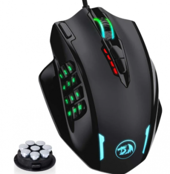 6935364099626 Souris REd Dragon  12400dpi 18 Btns+