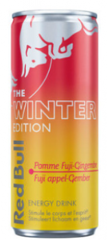 90474965 Red Bull Winter Edition Pomme Fuji Et Gingembre 25cl