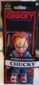 849421010560 Chucky Jeu d´enfant figurine flexible Bendyfigs Chucky 14 cm