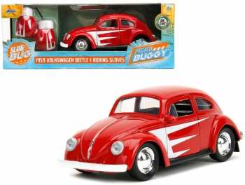 801310342367 Die-Cast Punch Buggy '59 VW Beetle red