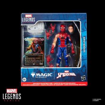 5010996323156 MAGIC THE GATHERING -Battle-Damaged Spider-Man -Fig Legend Series 15cm