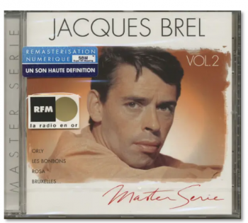 42284365727 Brel Jacques Master Serie vol 2  CD