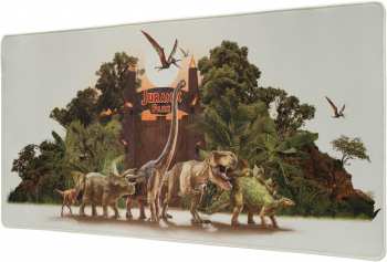 8435747814429 Jurassic Park - Door - Tapis De Bureau XL