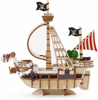5407009692567 Going Merry - One Piece - Wood Model Kit 14x6.1x13.5cm