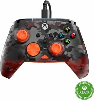 840454400038 Manette Filaire Xbox One And Series Rematch Core (Camo Orange) Turtle Beach