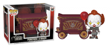 889698862431 Pennywise Et Wagon - Ca (It) Welcome To Derry 49 - Figurine Funko Pop