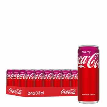 5449000214843 Coca Cherry  Sleek 33cl
