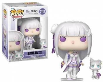 889698865159 milia Avec Puck - Re Zero 2112 - Figurine Funko Pop