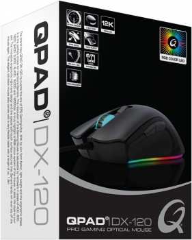 4715109798104 Souris Qpad Dx-120 12000DPI RGB