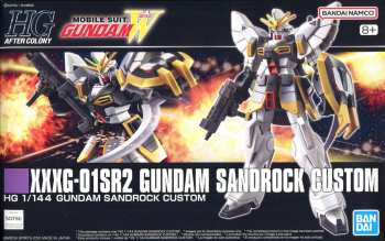 4573102688415 XXXG-01SR2 Gundam Sandrock Custom - GUNDAM - HG 1/144 Model Kit