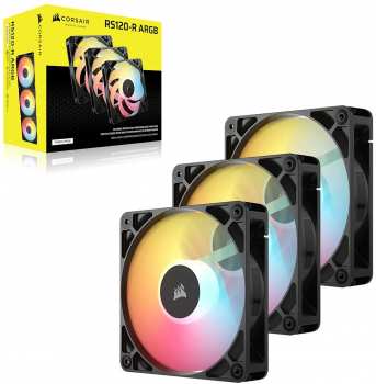 5510116637 Kit 3 Ventilateurs 120mm Corsair Rs120 R Argb