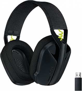 5510116680 Casque Sans Fil Logitech G435 Multi Plateforme Noir Et Jaune