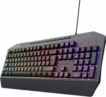 8713439255065 Clavier Gaming Trust Evocx GXT 836 Azerty BE (Aura)
