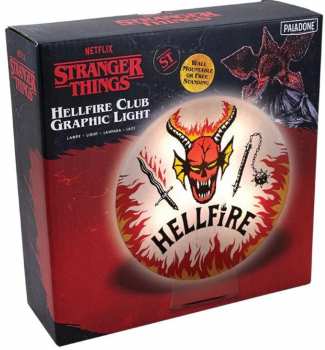 5055964791179 Stranger Things - Hellfire Club Logo - Lampe 20cm