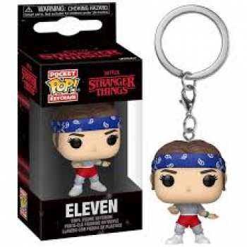 889698866187 Onze (Eleven) - Stranger Things S5 - Pocket Pop Keychain Porte Cle