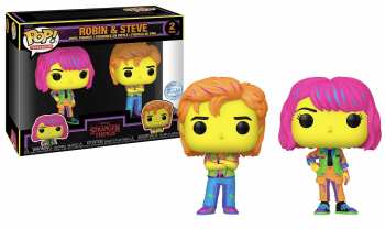 889698767828 Figurine Funko Pop Stranger Things Robin Et Steve 2 Pack