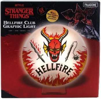 5510116813 Stranger Things - Hellfire Club Logo - Lampe 20cm +++