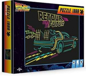 8435450252549 Puzzle 1000 Pieces Retour Vers Le Futur - Delorean