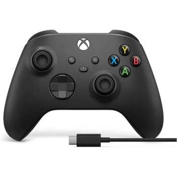 196388518265 Manette Xbox Noir Avec Cable USB C