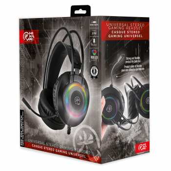 3760178622165 Casque Gaming Filaire Avec Micro RGB Multi Plateforme Hikari