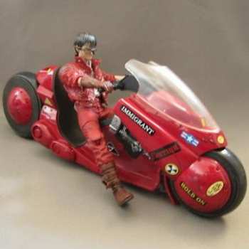 5510116901 KIRA Kaneda sur Moto McFarlane Toys 2000 Figurine Articulée VINTAG