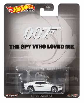 6947731054794 Miniature Hot Wheels Pop Culture  007 The Spy Who Loved Me- lotus esprit s1