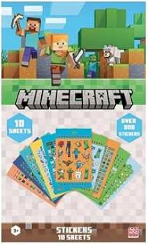 5407009691348 MINECRAFT - Set à stickers (800pc)