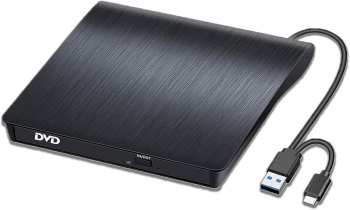 5510116973 Lecteur Graveur CD DVD Externe USB 3.0 Et USB C (ade)