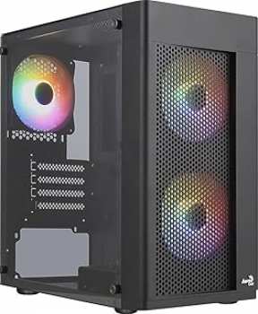 5510116986 Boitier Aerocool Hexform Matx Rgb 3 Ventilateurs