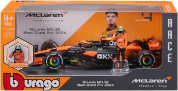4893993280407 FORMULA 1 - F1 Mc Laren Mcl38 avec Norris - Model réduit 1/24