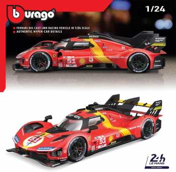 4893993265831 FERRARI - 499p Lmh (2023 24h Le Mans Champion) - Model Kit 1/24