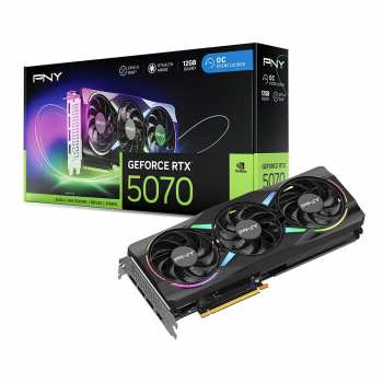 4718006457358 Carte Graphique Geforce RTX 5070 Triple 12GB RGB PNY