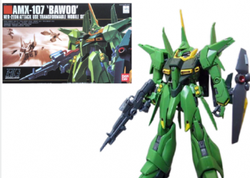 4573102557278 GUNDAM - HG 1/144 AMX-107 Bawoo Neo-Zeon Attack - Model Kit