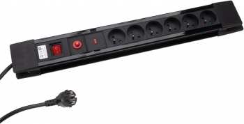 5410329708108 Multiprise 6 Prises Avec Protections Contre Les Surcharges Et Prise Terre Perel