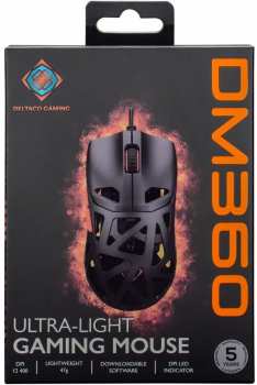7333048070265 Souris DM360 Ultra Light Gaming Mouse Deltaco Gaming