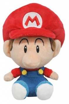 3760259935368 Peluche Super Mario Baby Mario 16 Cm