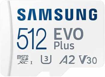 8806095420110 Carte Memoire Micro SD 512GB Samsung Avec Adaptateur