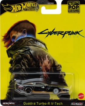 194735263035 Hot Wheels Premium Pop Culture - Cyberpunk Quadra V Tech