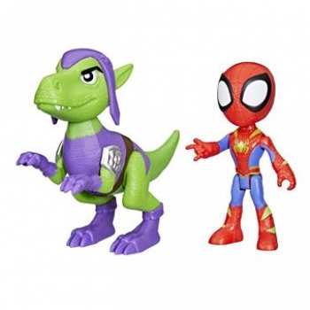 5010996221254 jouet Spider man et dinossaure