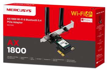 5510117298 Carte Pci Ax 1800 Wifi Et Blth Pci Express Mercusys
