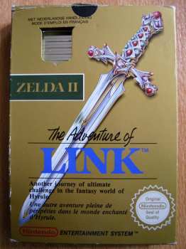 5510117369 The Legend Of Zelda - Adventure Of Link (CDR BOX) FR NES