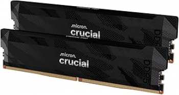 649528947604 Kit Ram 32GB (2x16) DDR5 6400 Pro OC Memory Crucial