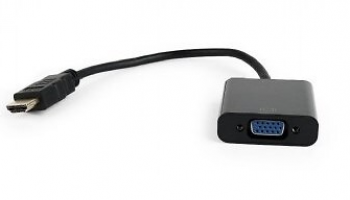 8716309090384 Cable HDMI TO VGA 15CM Cableexpert