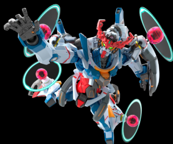 4573102720009 Gundam - HG 1/144 GQuuuuuuX (Endymion Unit Awakened) - Model Kit