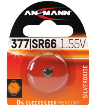 4013674026135 Piles SR66  377 Sr626 Ansmann