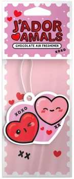 5056848201913 Kawaii - Double Coeur - Désodorisant Voiture - Chocolat